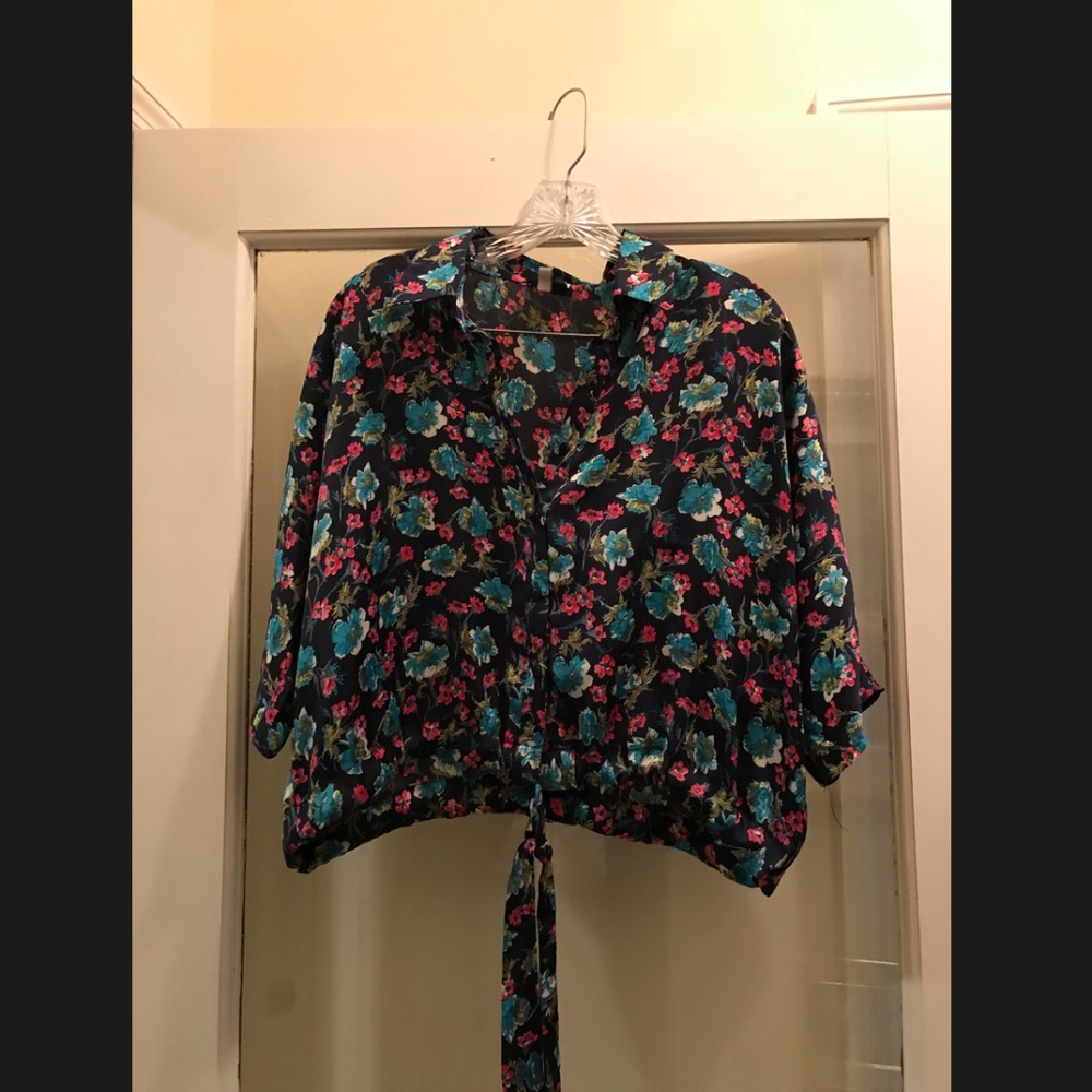 Floral Print Blouse